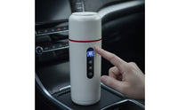 Intelligent-Car Heating Cup Digital Car Heating Mug Insulated Travel Electric Cup Portable for Road Trippers