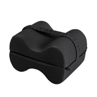 Contoured Foldable Leg Pillow Pressure Relief Memory Foam Leg Pillow Supportive Knee Cushion Alignment for Napping