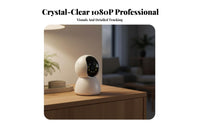 360 Degree Camera Remote Mobile Access Indoor Observation Camera High-Resolution Child Observation Device for Homeowners, Parents, Indoors, Bedroom