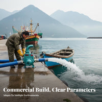 High Flow capacity 2in automaticPriming Pump Head Pumping Equipment for Farmers, Boat Owners, Construction Workers, Agricultural Irrigation, nautical Applications, Farms