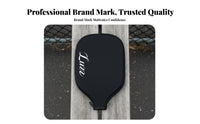 Pickleball Paddle Cover Scuff-Resistant Pickleball Racket Sleeve Neoprene Paddle Protector Long-Lasting Zippered Racket Case