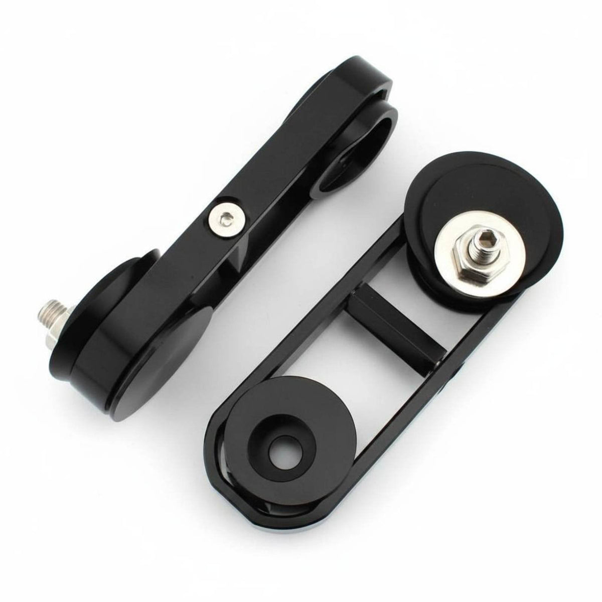 Adjustable Mirror Mount Easy to Install Mirror Relocation Bracket Improved Visibility Motorcycle Accessory for Street Riding