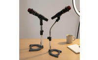 Telescoping Pole Desktop Audio Pickup Stand Vertical Adjustment Weighted Mic Stand Wide Compatibility Sound Accessory