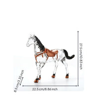 Sculptural Distilled Beverage Decanter Transparent Animal Shaped Glass Bottle Collectible Glass Decanter with Stopper for Collectors