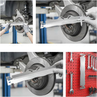 Toe Alignment Tool Plate Heavy Duty Toe Alignment Plate Precision Accurate for Mechanics, Garage, Racetrack