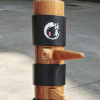 Thickened Wooden Training Post Pad Shock Protection Wooden Training Post Sleeve Easy to Install Martial Arts Chun Arm Pad Elastic Rubber