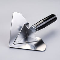 Inside Corner Trowel Mirror Polished Corner Finishing Tool with ABS Handle 90-Degree Trowel Heavy Duty Long-Lasting