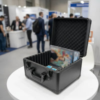 Graded Card Case Portable Trading Card Storage Box Safeguarding for Travel