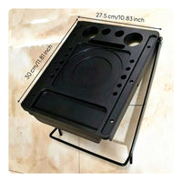 Foldable Design Ladder Work Platform Heavy Duty Ladder Tool Tray Anti-Slip Surface Easy Installation for Workshop