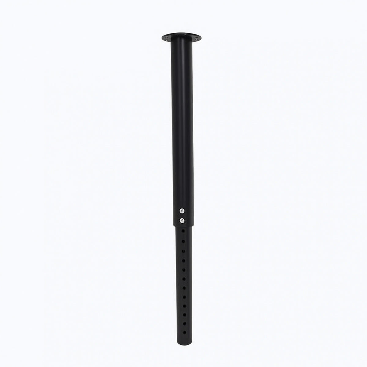Metal Table Leg with Mounting Plate Easy Installation Table Leg Mounting Hardware Slim Heavy-Duty for DIYers, Bar Tables