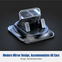 Car Phone Holder, Dashboard Suction Mount, 2024 Upgrade, Universal Compatibility, Anti-Shake, Mirror Finish
