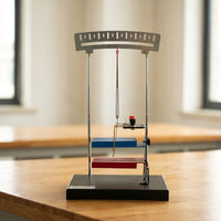 Ampere Force Demonstrator Teaching Instrument Desktop Physics Demonstrator with Pointer Open-Frame Force Demonstration Apparatus for Teachers, Students