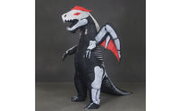 Skeleton Dragon Costume Novelty Skeleton Dragon Suit Oversized Inflatable Costume for Teens