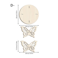 Cut Tray Decorative Wooden Display Stand Rustic Charm for Desktop
