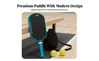 Pickleball Paddle High-Rotation Texture Carbon Fiber Pickleball Paddle Sports Equipment Enlarged Sweet Zone Lightweight