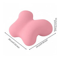 Neck Protection Office Rest Pillow with Arm Hole Memory Foam Desk Rest Pillow Breathable Compact and Portable for School