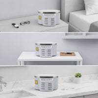 Sound Wave Cleaner Stainless Steel Sound Wave Cleaning Machine Digital for Home