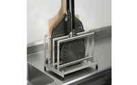 Pizza Peel Ventilated Rack 304 Stainless Steel Pizza Peel Paddle Holder Rack Food Storage for Restaurants