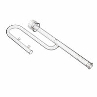 Aquarium Inflow Outflow Pipe Crystal Clear Trumpet Outflow Pipe Elegant Design