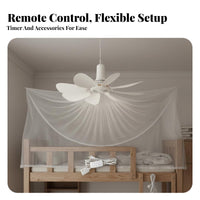 Quiet Operation Dormitory Bed Fan Compact Design Small Hanging Fan Strong Wind Cooling Appliance Easy Installation for Students, Kids, Bedroom, Office