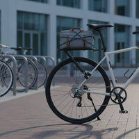Silicone Pad Protection Bicycle Rear Rack 30KG Load Capacity Rear Bike Rack No-Drill Installation for Commuters, Commuting, Travel