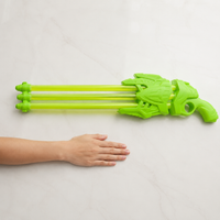 Water Sprayer Pistol Pump Gun, Large Water Gun with High Capacity, Durable for Garden Party & Beach, Deep Blue/Orange/Yellow