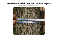 Diameter Tape Measure Double Scale Tree Diameter Tape Flexible Easy to Read for Professionals, Gardening, Carpentry