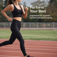 2 Piece Outfits Women Sleeveless Pilates Set with Chest Pad, Backless Halter Sports Bra and Leggings Gym for Running and Workout