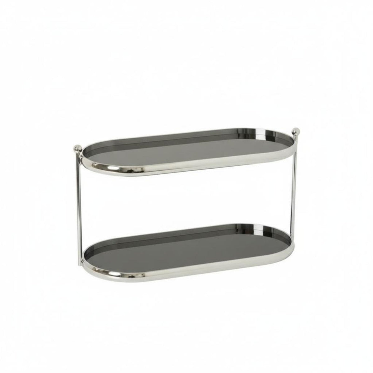 Tiered Acrylic Organizer Light Luxury Design 2-Tier counter spaceSaving for Women