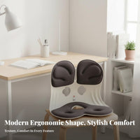 Back Support Cushion Ergonomic Design Seating Accessory Portable for Study, Home