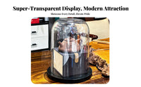 Cylindrical Debris Cover Debris Proof Acrylic Display Dome Desktop Display Case High See-Through Quality Collectible Showcase