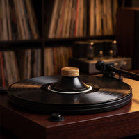 Vinyl Record Stabilizer Stable Vinyl Record Weight Stabilizer Stylish Audio Component for Listening Rooms