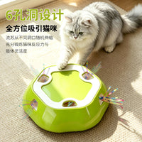 Electric Cat Toy Whack-a-Mole Interactive Toy for Cats