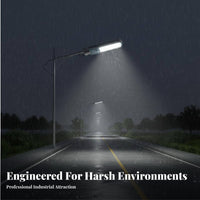 Energy Saving LED Street Light Head Weather Resistant LED Street Light IP65 Rated for Roads, Courtyard, Pathway