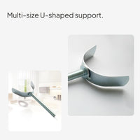 U-Shaped Pet Gate Attachment for Stair Railings