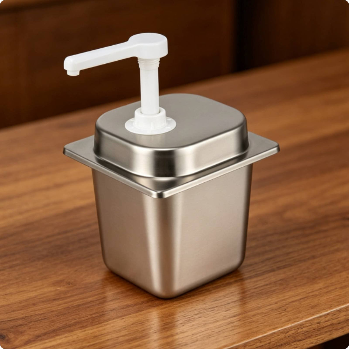 Jam Dispenser Pump Large Capacity Food Service Supply Rust-Proof for Restaurant