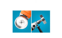 Abrasive Woodworking Grinding Wheel Knurled Angle Grinder Wheel Sharp Grinding Disc Heavy-Duty for Carvers, Workshop