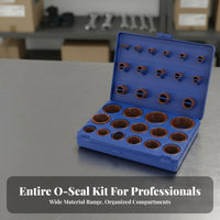Assorted Sizes O-Gasket Repair Box Wide Variety of Sizes O-Gasket Assortment Kit Hardware Supplies Oil Resistant Long-Lasting