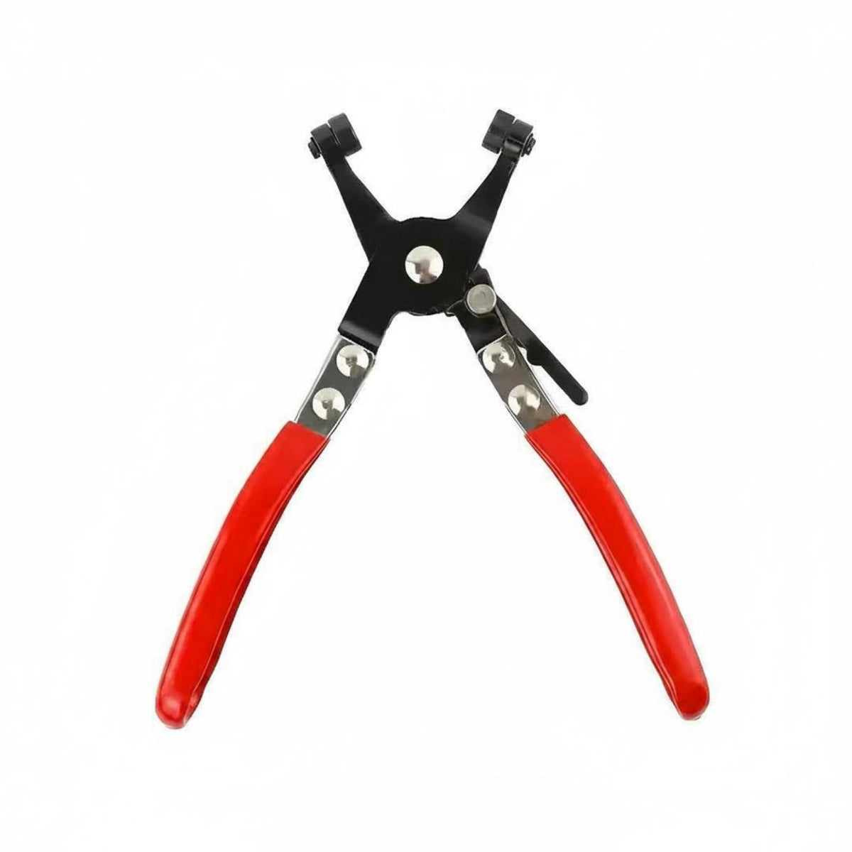 Non-Slip Grip Straight Jaw Hose Clamp Tool Heavy Duty Hose Clamp Plier Anti-Rust for Mechanics