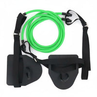 Swim Training Device Lightweight Swim Hand Paddles with Elastic Cord Compact Gear for Swimmers, Pool, Home