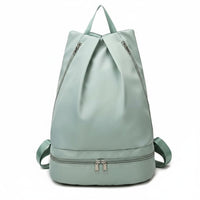 Wet Dry Gym Bag Water-Resistant Material Large Capa Metropolis Swimming Bag Shoe Compartment Backpack Multiple Pockets Travel
