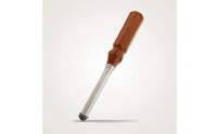Compact Scraper with Wooden Handle Hard-Alloy Woodworking Scraper Multi-Use Deburring Tool Handheld for Woodworkers, Carvers, Workshop