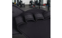 2 Pieces Weightlifting Palm Pads Wear Resistant Fingerless Gym Hand Guards Breathable Fingerless Palm Protectors for Athletes