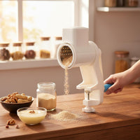 Hand Crank Nut Stainless Steel Shredding Parts Manual Nut Non Skid Base Kitchen Tool for Home