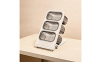 Slanted Desktop Pen Holder Tilted Slanted Pen Holder Foldable Desk Organizer Space-Saving Stationery Storage Organizer