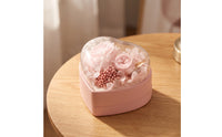 Jewelry Presentation Box Giftpresentation-Ready Box with Clear Lid Romantic for Proposal, Anniversary