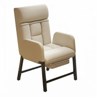 Multi-Functional Design Convertible Sleeper Chair Space-Saving Convertible Sleeper Armchair Fully Reclining Folding Bed Adjustable Backrest for Students, Adults, Apartment Dwellers, Restping, Small Areas, Dorm Room, Bedroom