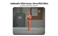 Miniature Sneak Attacker Figurine Collectible 1/64 Miniature Size Male Figure Resin Character Miniature High Intricacy Wargaming