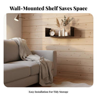 Hexagonal Floating Shelf Nordic Germansign Display Rack Minimalist Germansign for Renters