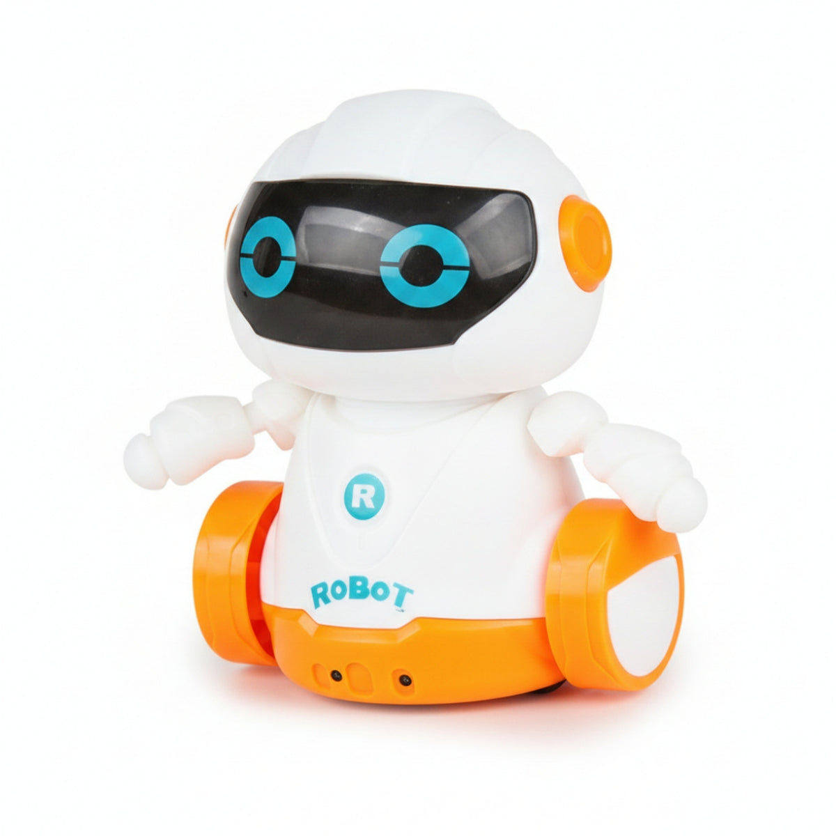 LED Lights Line-Following Robot Toy Marker Included Black Line Follower Robot Programmable Play Gadget Interactive for Children 3+